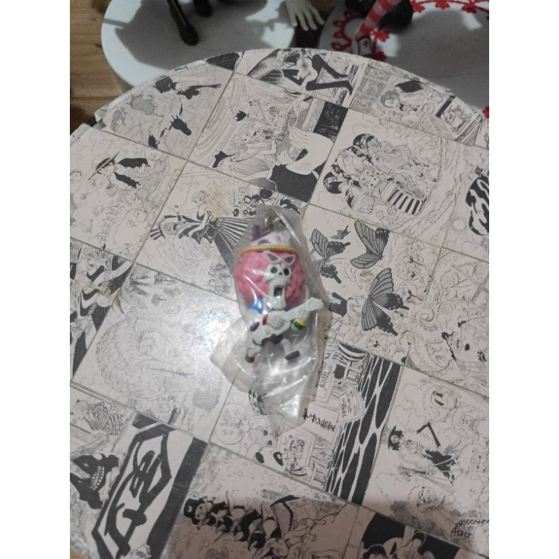 Authentic Brook of One Piece Keychain Figure Merchandise | Shopee ...