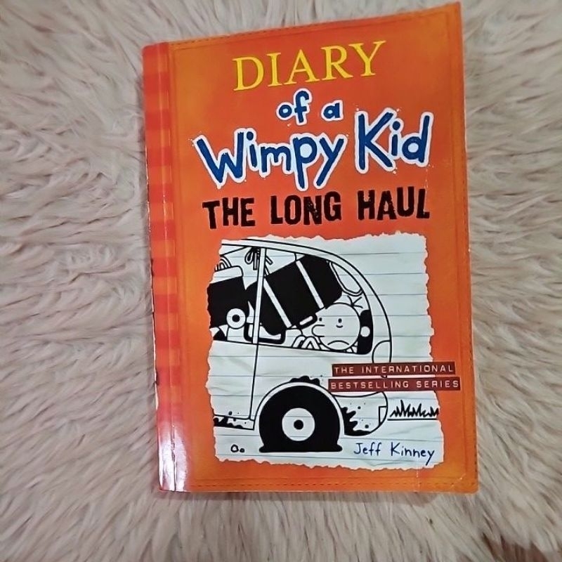 DIARY OF A WIMPY KID THE LONG HAUL #9 - JEFF KINNEY | Shopee Philippines