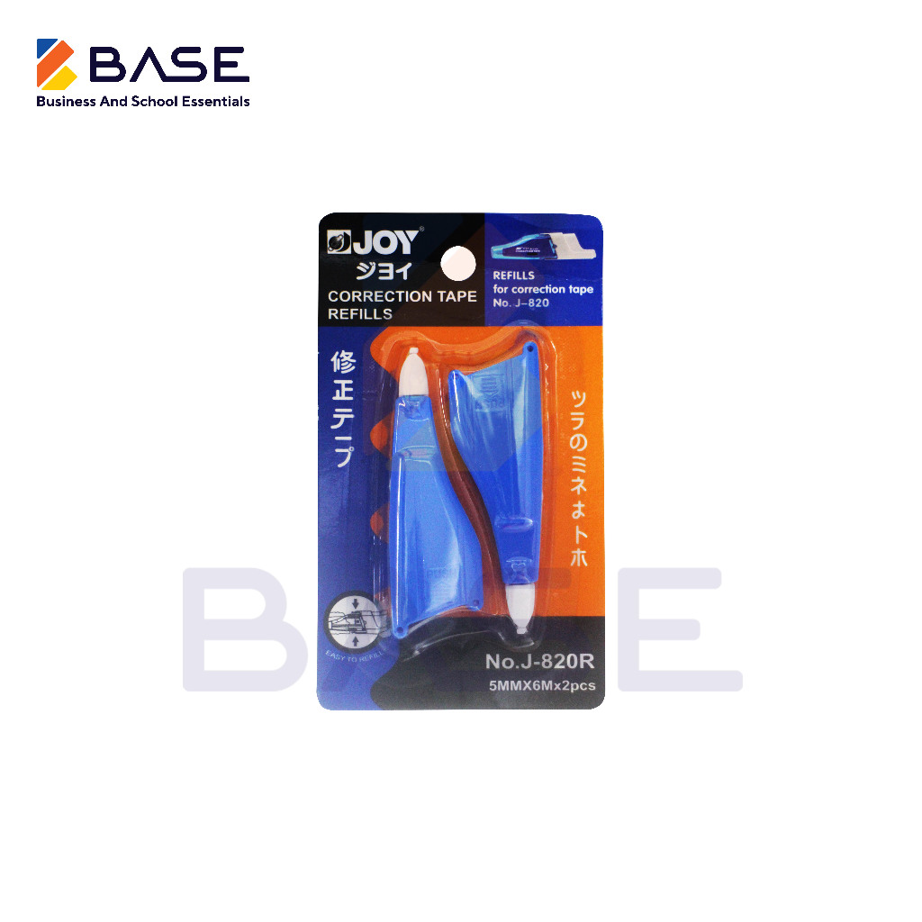 J820R Joy Correction Tape Refills 5mm x 6m (2 Pcs/Pack) Shopee