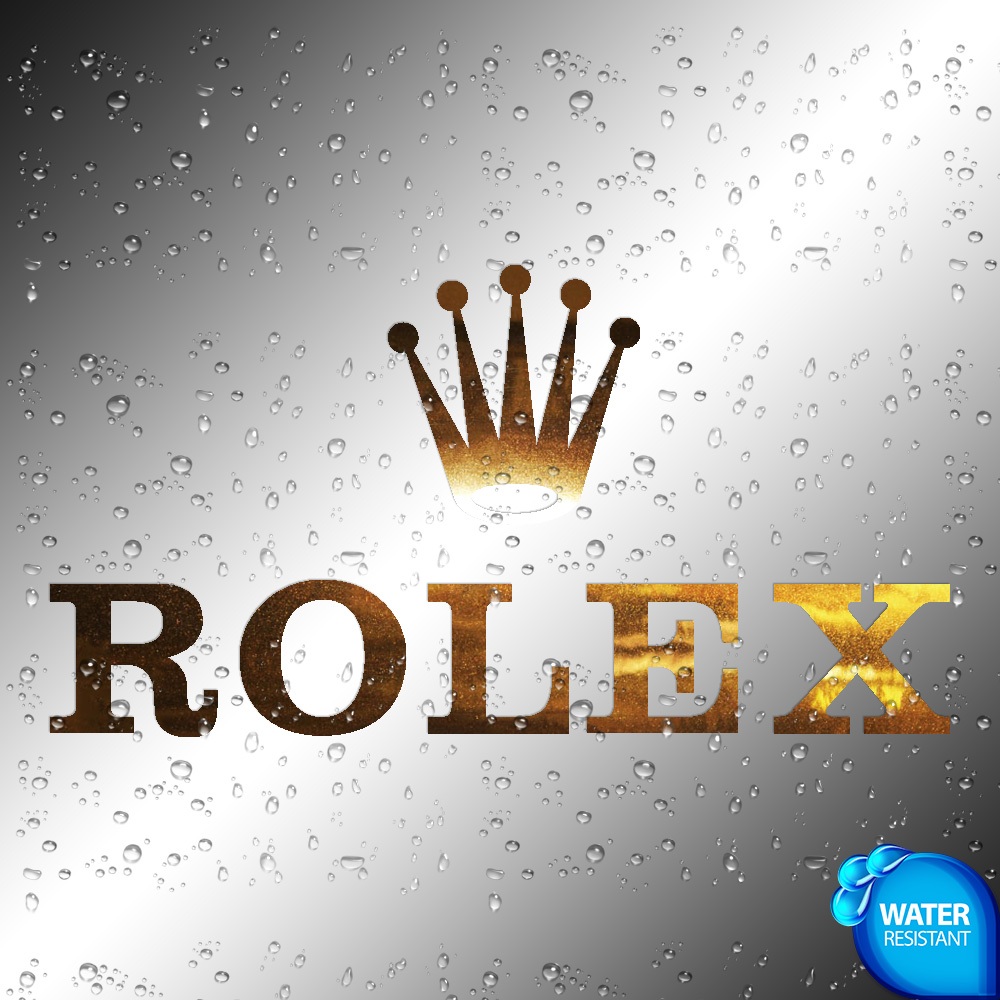 Sticker | (1X) Rolex | Weather Proof Decal | Luxury Brand | 4 inches ...