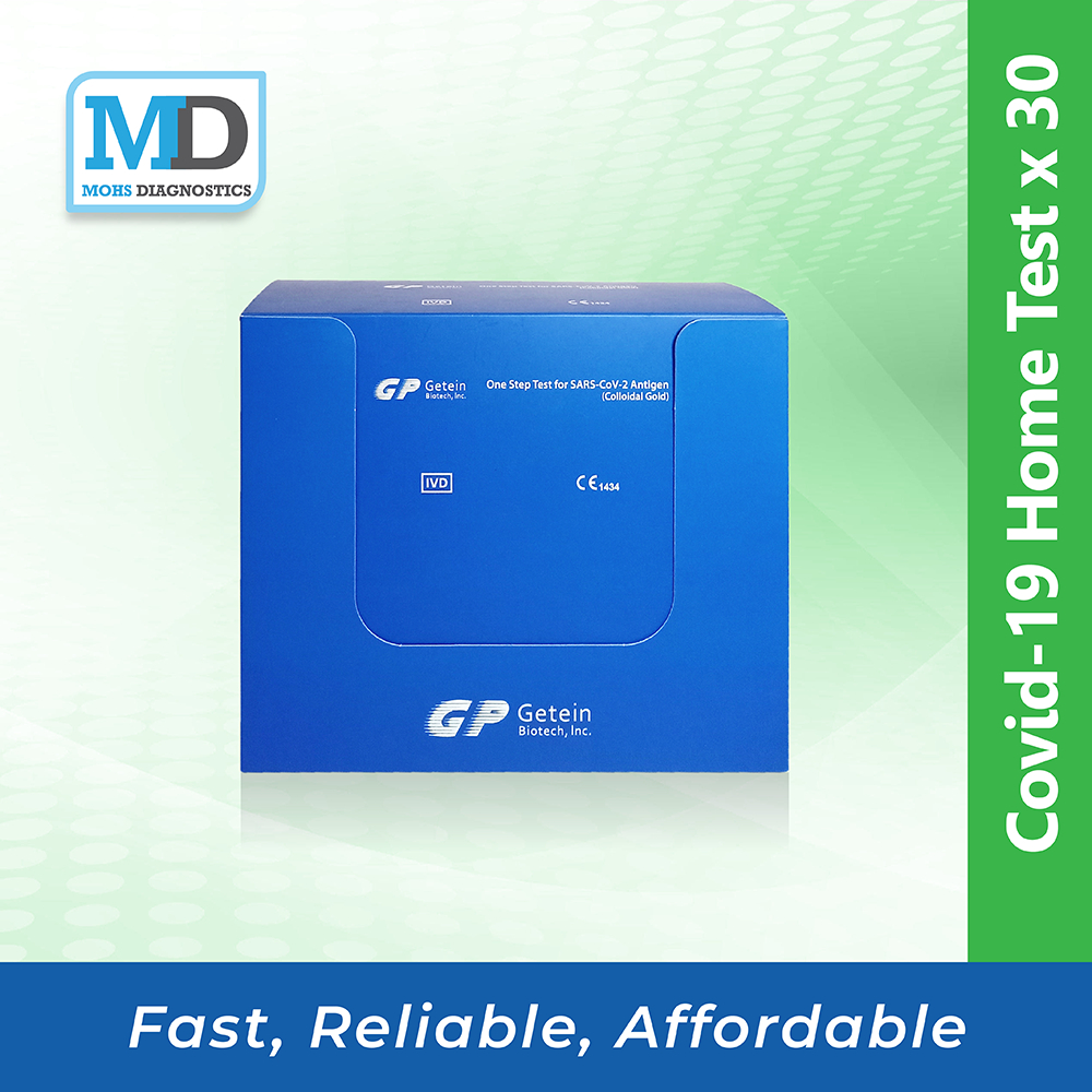 MOHS Diagnostics Box of 30 One Step Antigen Home Test | Shopee Philippines