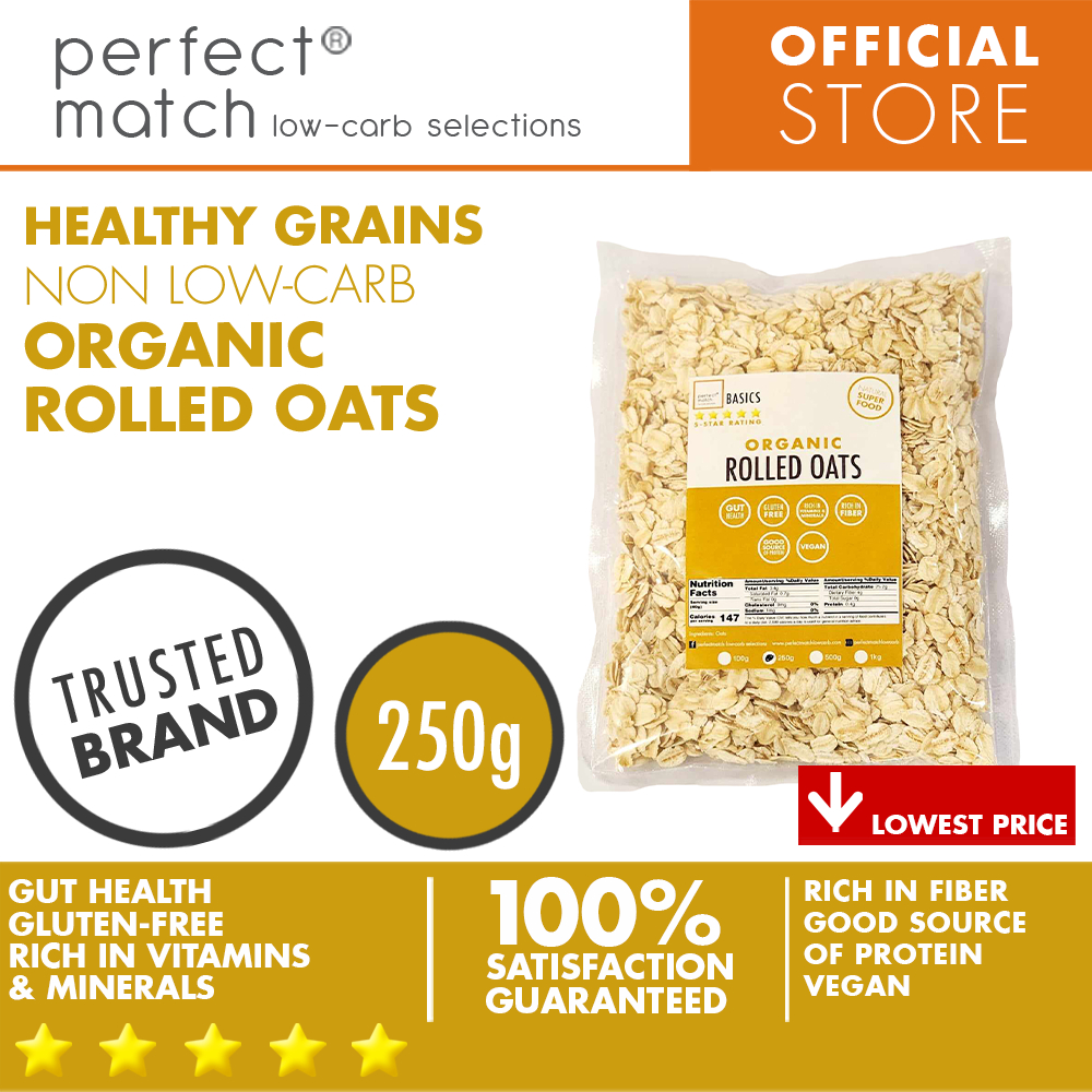 PerfectMatch Low-carb® | Organic Rolled Oats | Natural Super Food ...