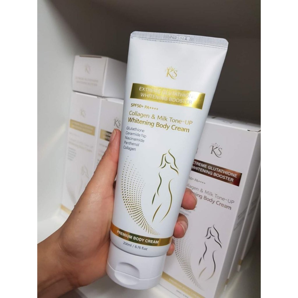 KS Premium Skin Whitening and Anti-Aging Beauty Products (Gluta Tablet, Toner, Serum, Lotion, Soap)