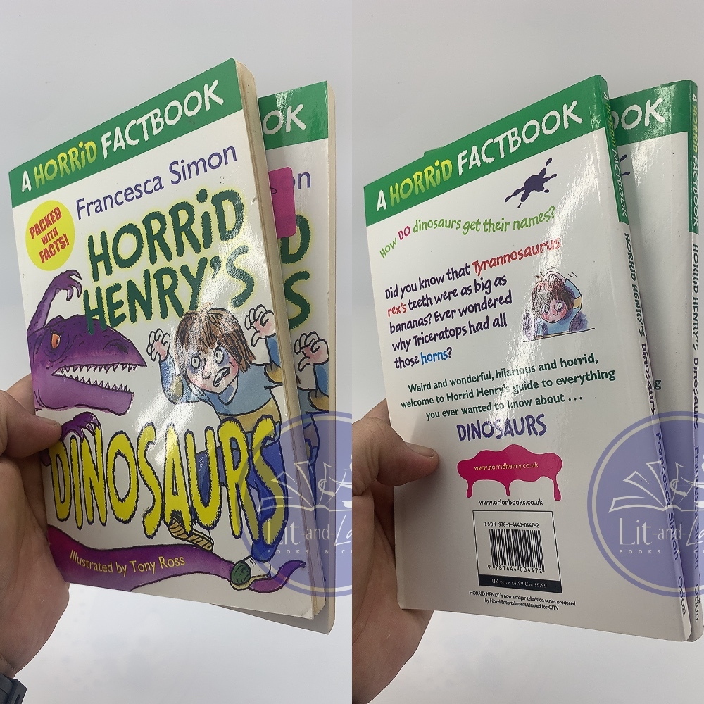 preloved-books-horrid-henry-s-a-horrid-factbook-dinosaurs-chapter