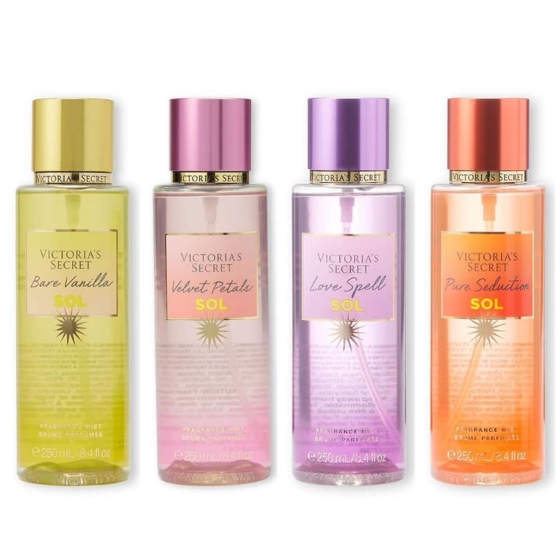 VS BARE VANILLA SOL/PURE SEDUCTION SOL/ LOVE SPELL SOL/ VELVET PETALS ...