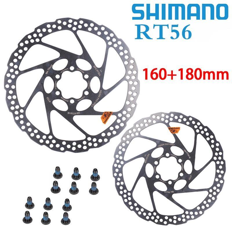 Shimano Rotor 180mm RT56 Brake Disc 160mm SRAM Bicycle Disc Brake Rotor ...