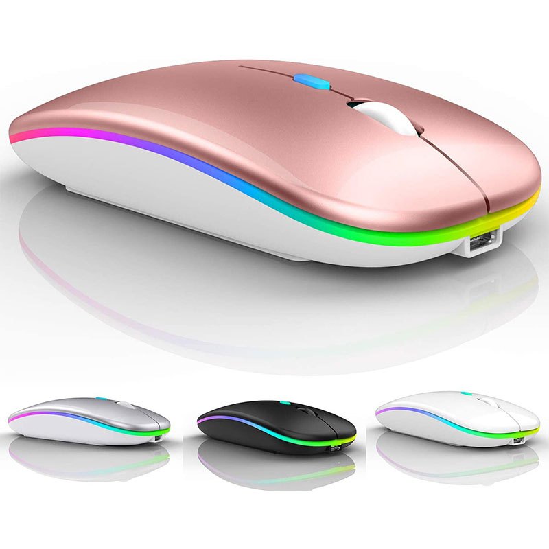 2.4G USB Wireless Mouse Portable Mouse Tablet Phone Computer Bluetooth ...