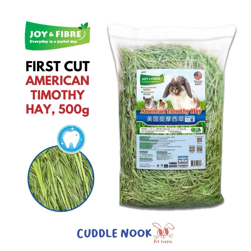 JOY & FIBRE® American First Cut Timothy Hay for Rabbits & Guinea Pigs ...