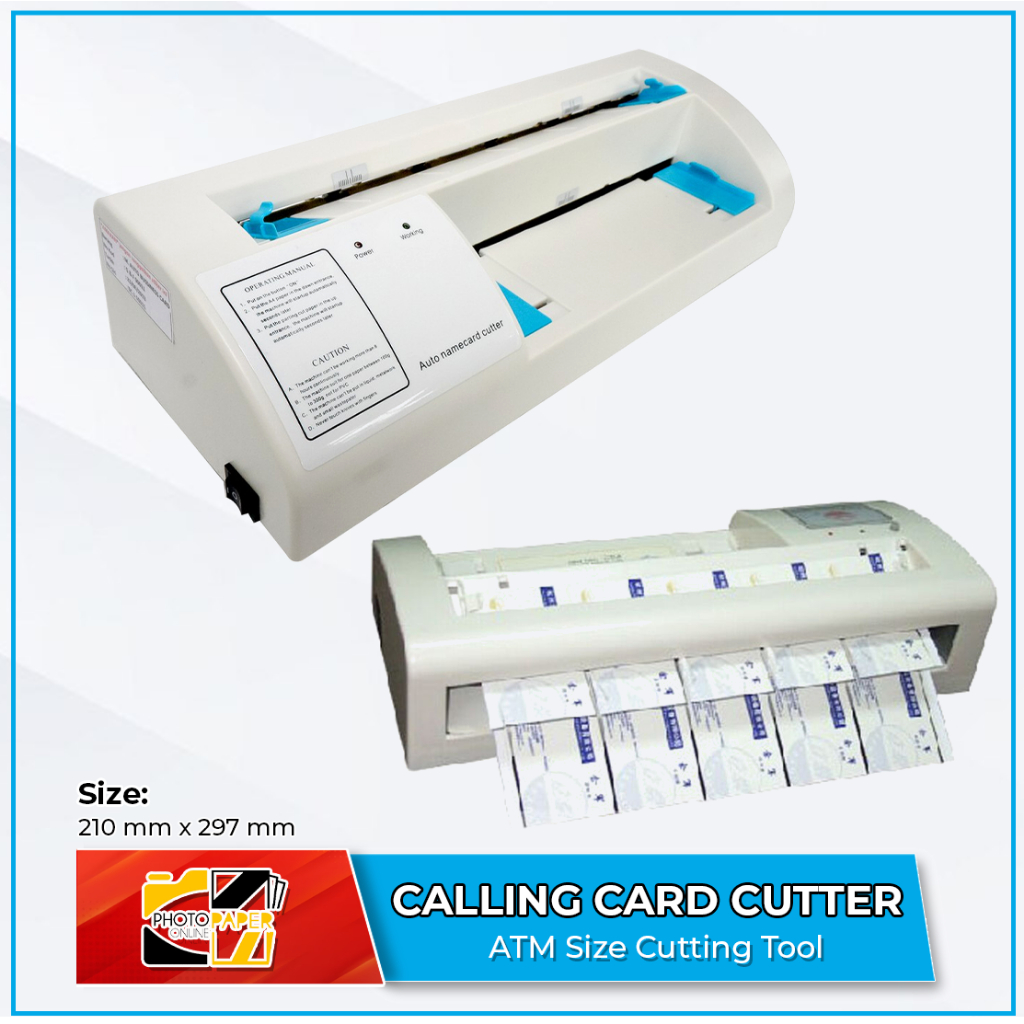Calling Card Cutter ATM Size Heavy Duty Machine Cutting Tool Shopee