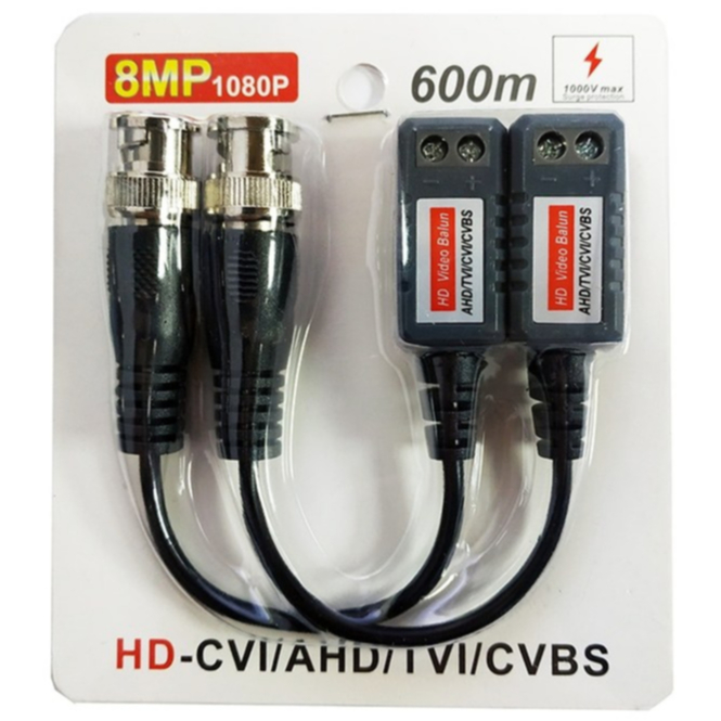VIDEO BALUN 8MP SCREW TYPE 600m | Shopee Philippines