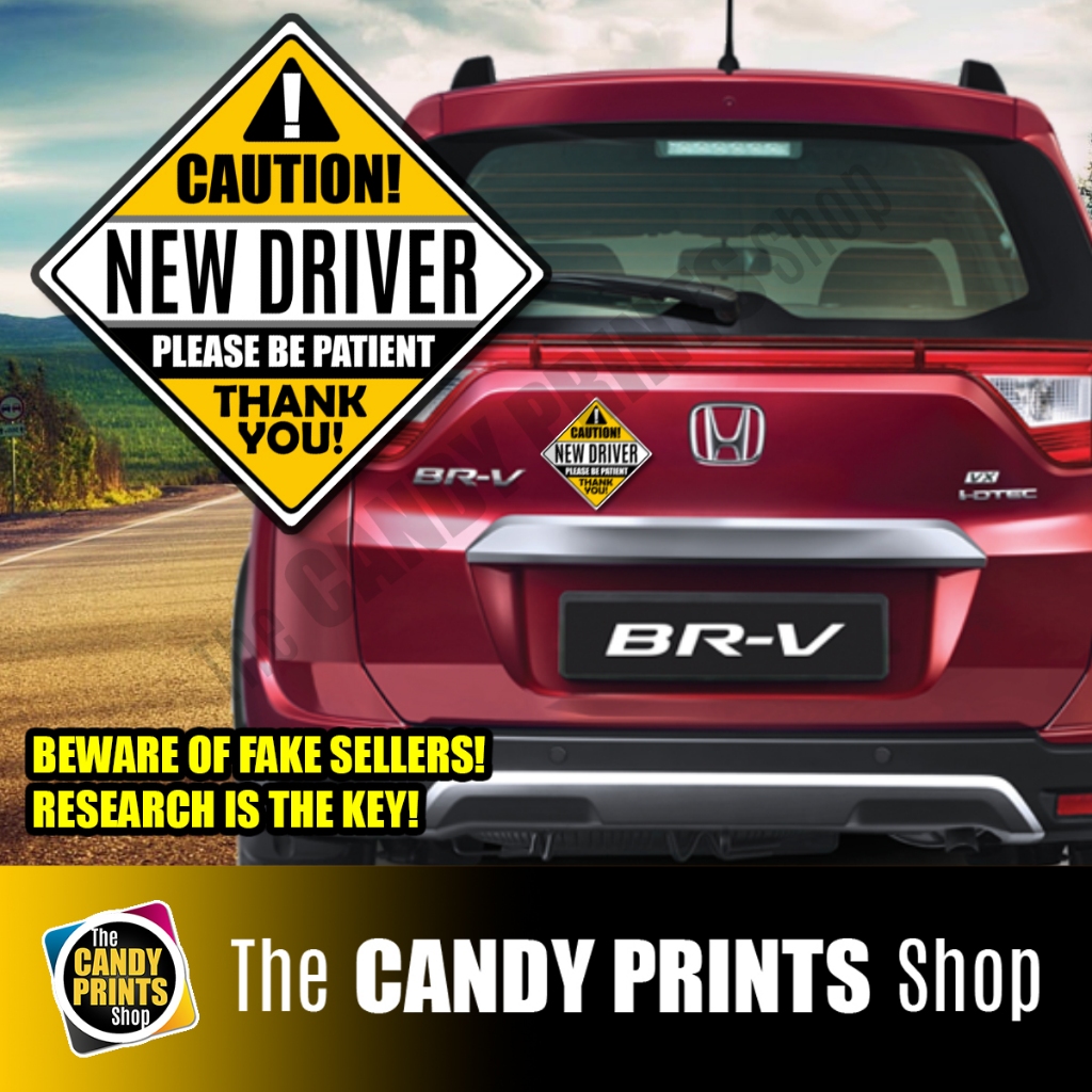 Magnetic Waterproof New Driver Student Driver Signs for Car ...