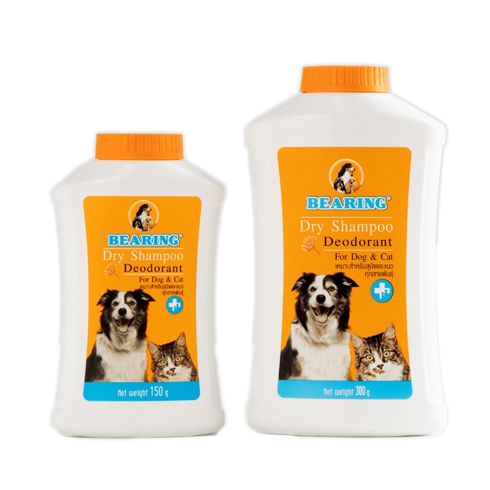 Bearing Dry Shampoo for Dogs and Cats 100g 300g Nourishment Extra