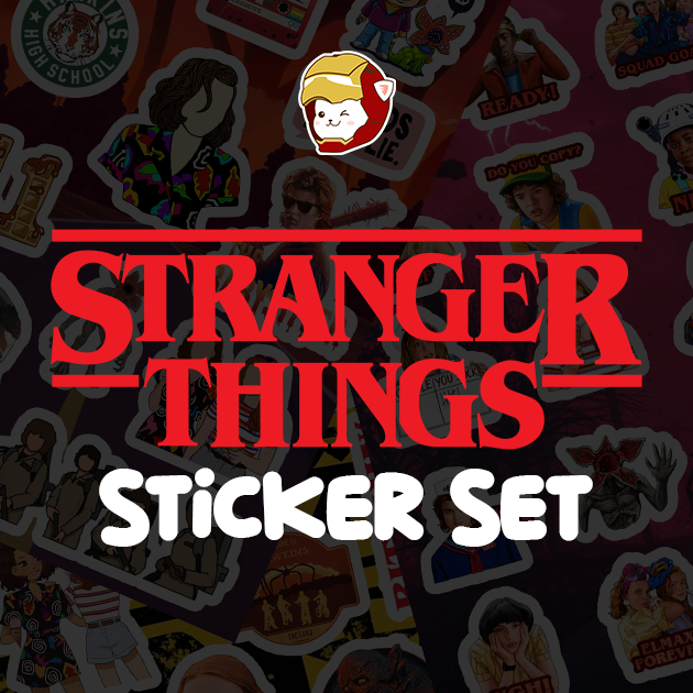 Stranger Things | Vinyl Stickers | Shopee Philippines