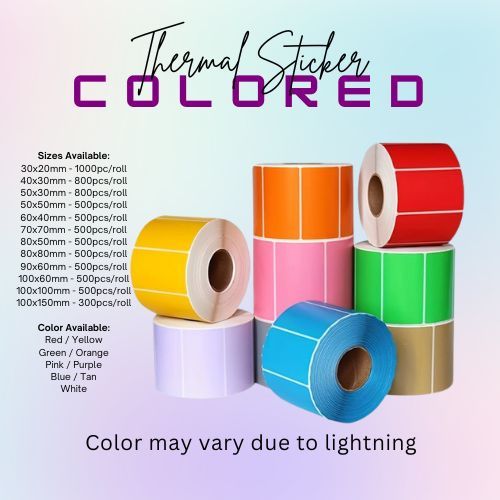 Thermal Label Stickers Waybill | Shopee Philippines