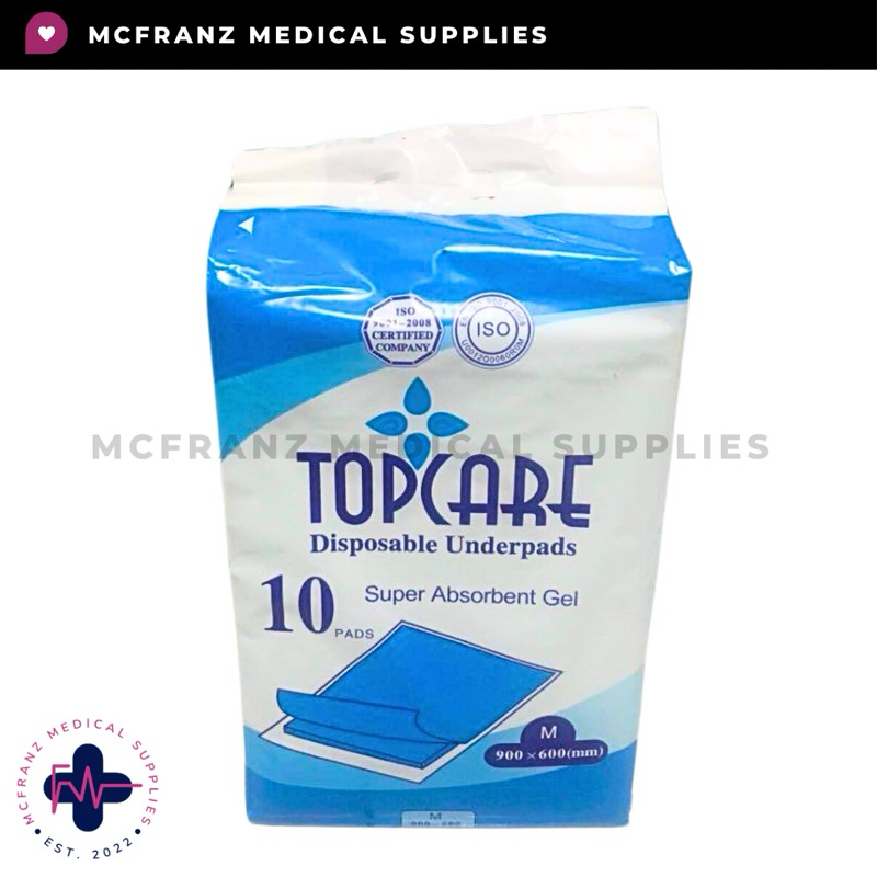 Topcare Underpads 60x90 (Sold per Pack 10’s) Shopee Philippines