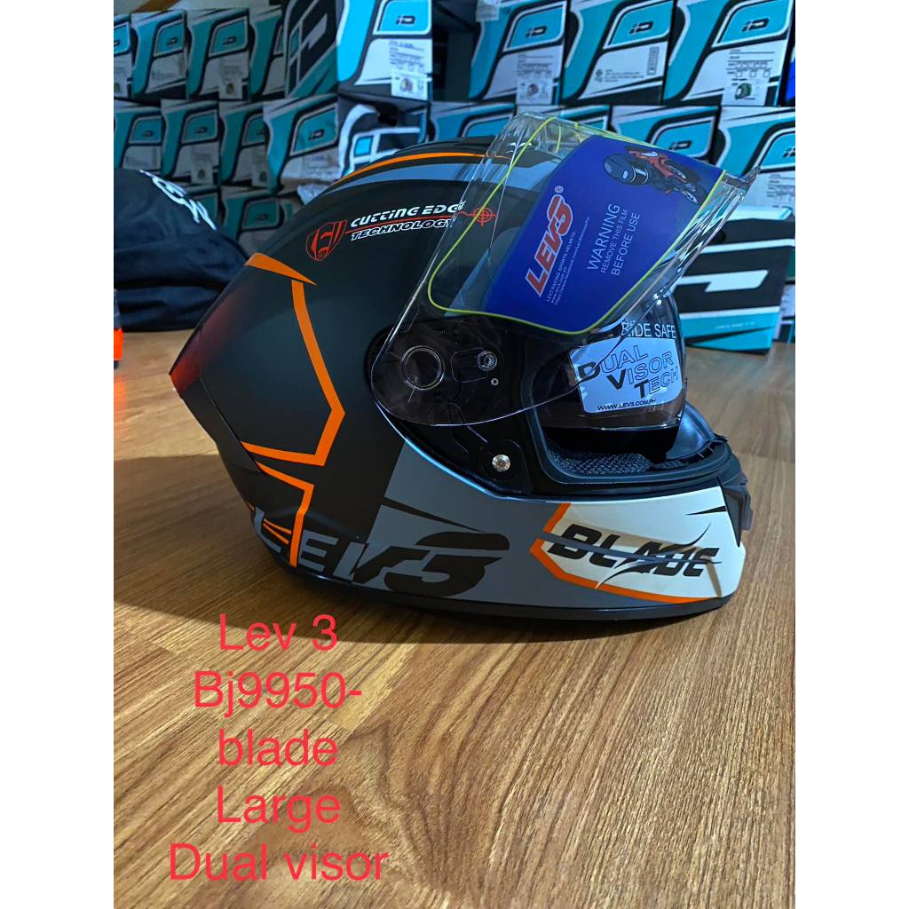 Dual Visor Lev3 Helmet Original Price Lev3® FullFace Dual Visor BJ