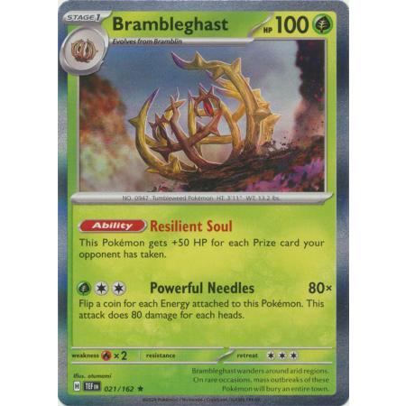 Brambleghast Rare Scarlet & Violet: Temporal Forces Pokemon TCG Trading