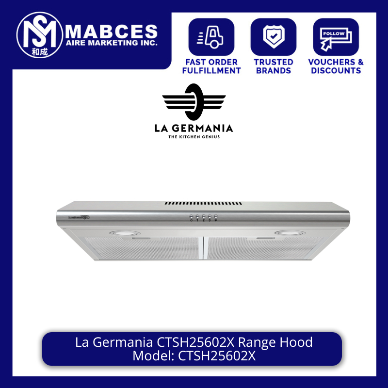 La Germania CTSH25602X Range Hood Stainless Shopee Philippines