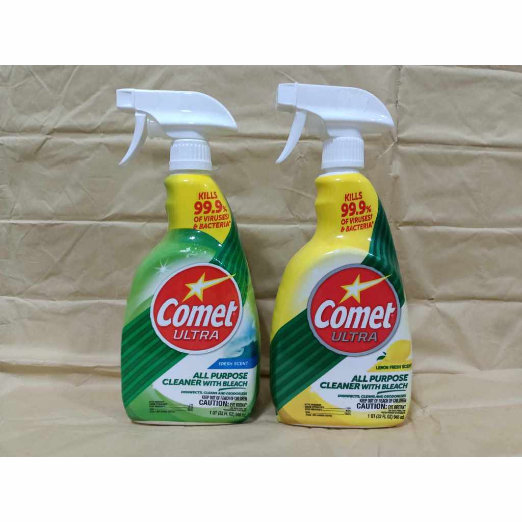 Comet ULTRA AllPurpose Cleaner with Bleach (946mL) Shopee Philippines