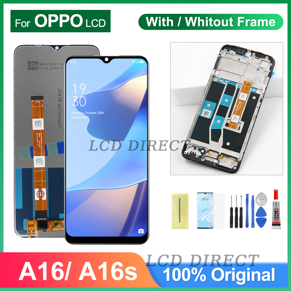 Original LCD For Oppo A16 A16S A16K CPH2269 LCD Touch Screen Display ...