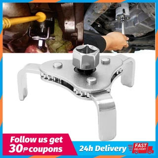 thumbnail image 2 of 2-Way 3-Leg Oil Filter Wrench | 62-102 Mm Adjustable | 1/2" Drive | Universal Removal Tool 2 of 6