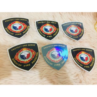 BFP LOGO STICKER 3.5 INCHES DIAMETER | Shopee Philippines