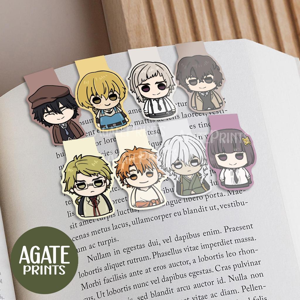 Bungo Stray Dogs Chibi Magnetic Bookmark | Dazai Atushi | Shopee ...