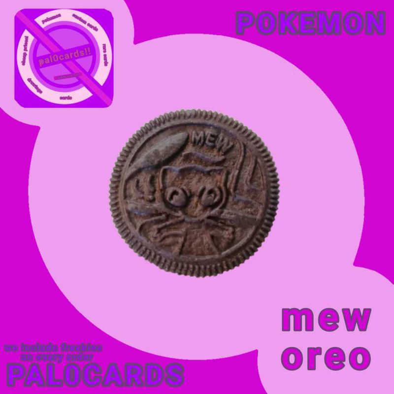 (pokemon) mew oreo | Shopee Philippines