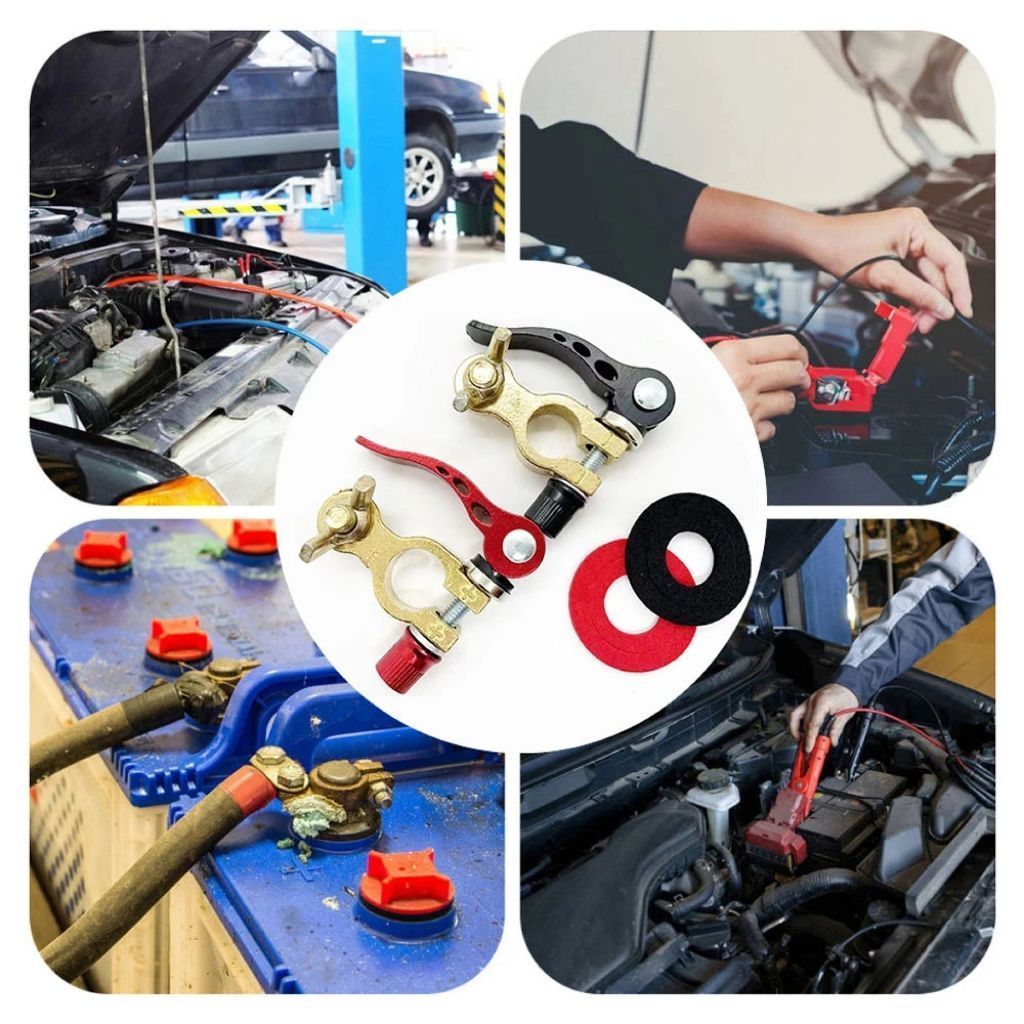 2 PCS Car Battery Terminal Release Battery Clamp | Shopee Philippines