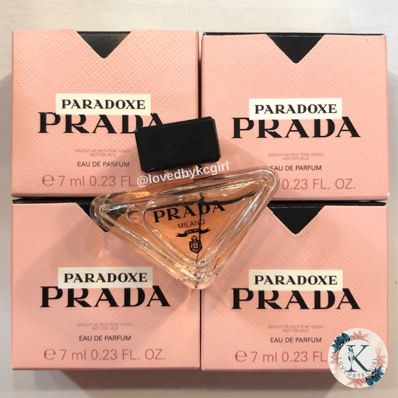 PRADA Paradoxe EDP Mini perfume 7mL with box (SOLD PER PC) | Shopee ...