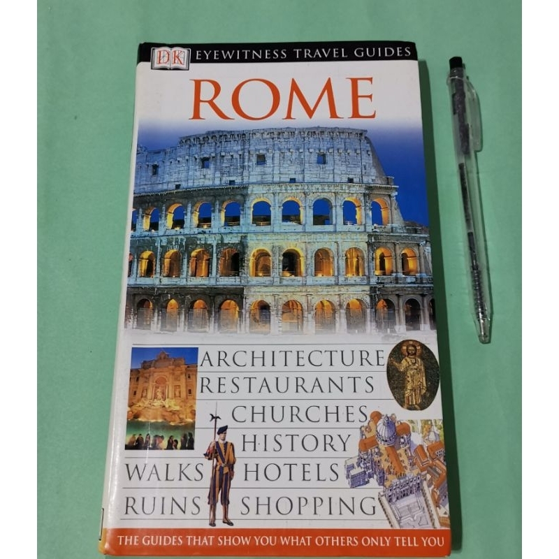 ROME : DK EYEWITNESS TRAVEL GUIDES (Preloved from UK) | Shopee Philippines