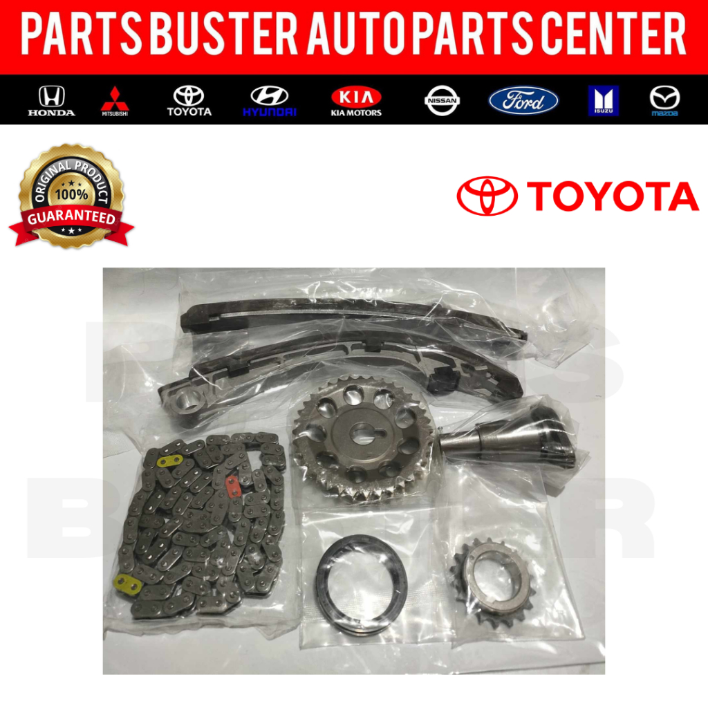 TIMING CHAIN KIT (set) for TOYOTA ALTIS 2001-2007 1ZZ/3ZZ FE (YTK-T0 ...