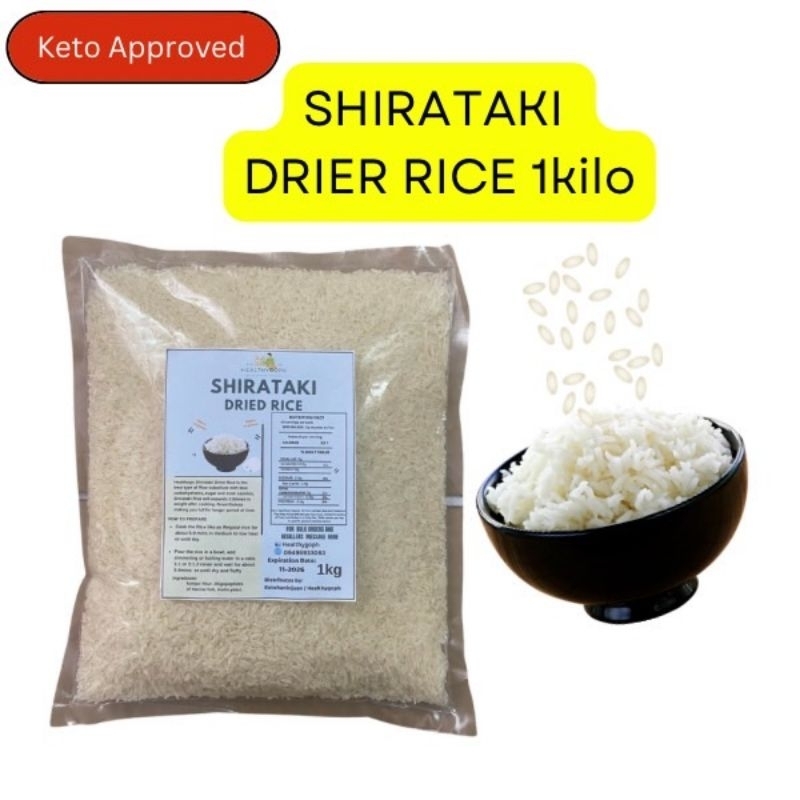 Shirataki Dry rice/ dried rice | Shopee Philippines