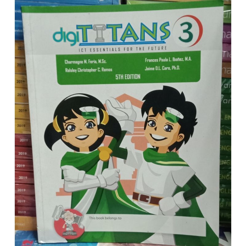 digiTITANS grade 3 5th edition | Shopee Philippines