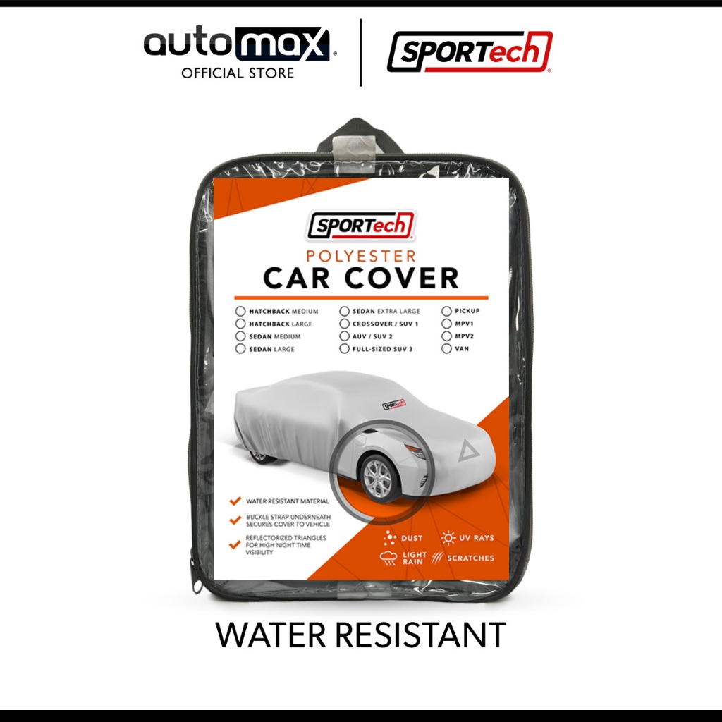 SPORTech POLYESTER WATER RESISTANT Car Cover Hatchback, Sedan