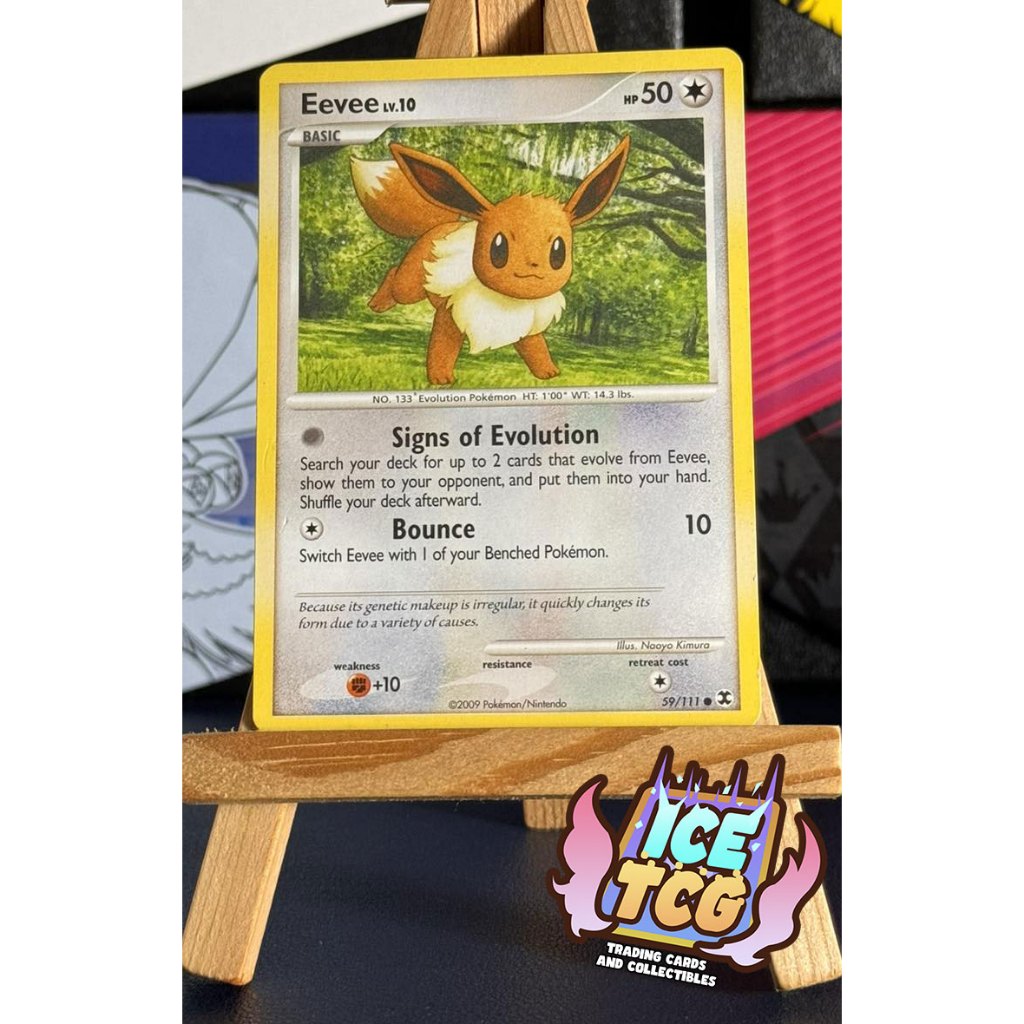 Eevee - 59/111 - Common (Platinum Rivals) | Shopee Philippines