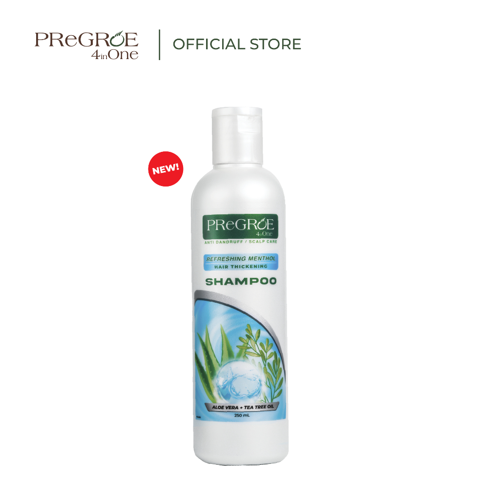 Pregroe 4inone Refreshing Menthol Shampoo 250ml Shopee Philippines