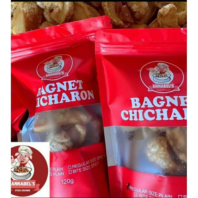 ANNABELS BEST BAGNET CHICHARON SPICY FLAVOR 120grams | Shopee Philippines