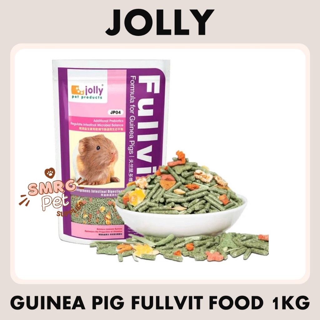 View of Jolly Guinea Pig Dry Food Fullvit Formula for Guinea Pig Food 1kg ...