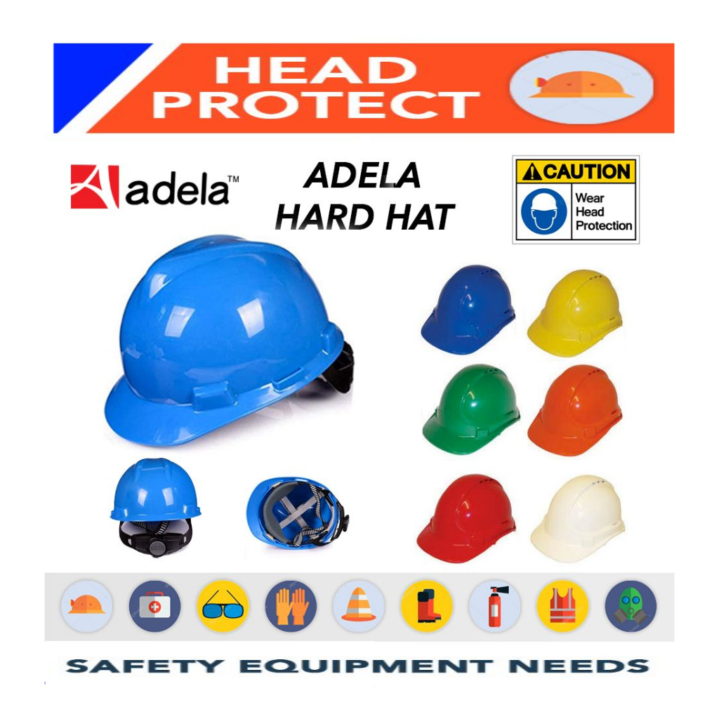 Heavy Duty Safety Construction Helmet Hard Hat Construction Safety equipment FOR KIDS and ADULT