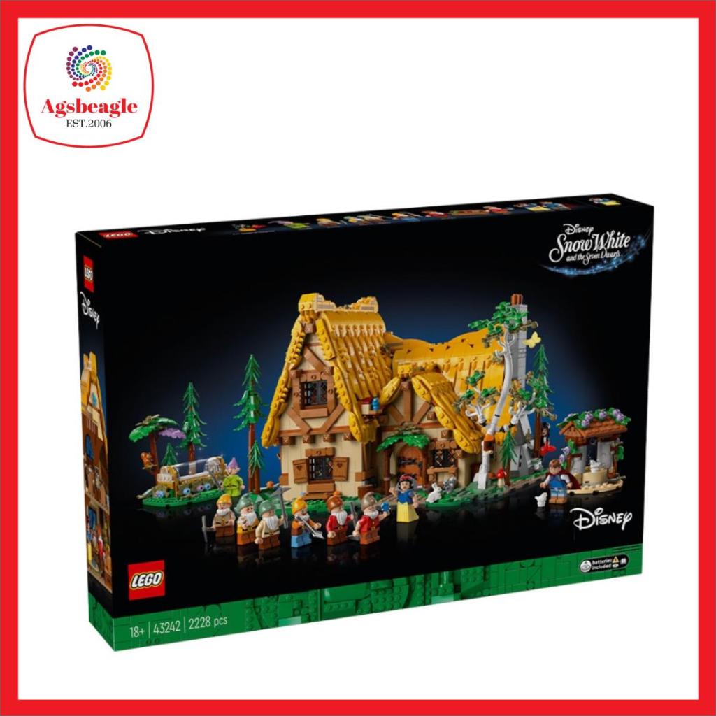 Lego Disney 43242 Snow White And The Seven Dwarfs Cottage (2024 ...