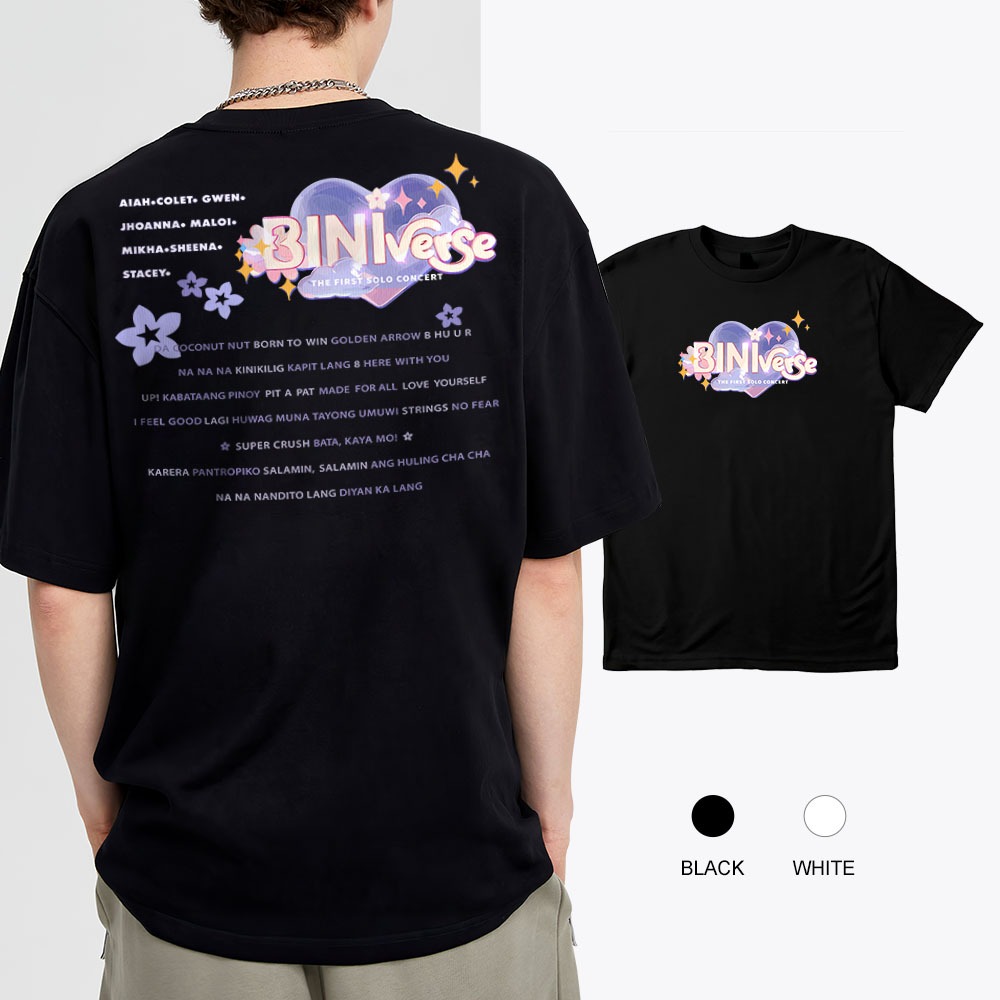 BINI VERSE CONCERT UNISEX COTTON T-Shirt | Fan Merch | Shopee Philippines