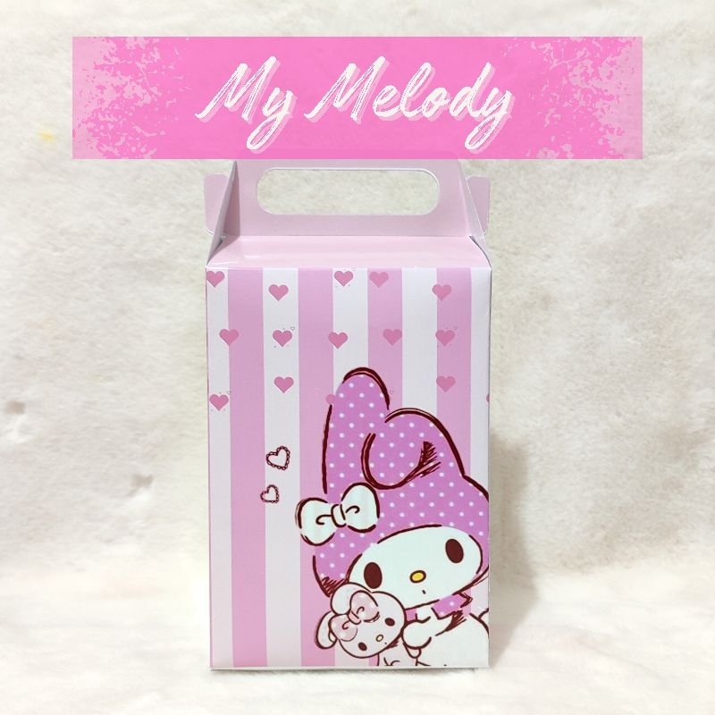 Kuromi Gable Box|Cinnamoroll Gable Box|My Melody Gable Box|Lootbags for ...