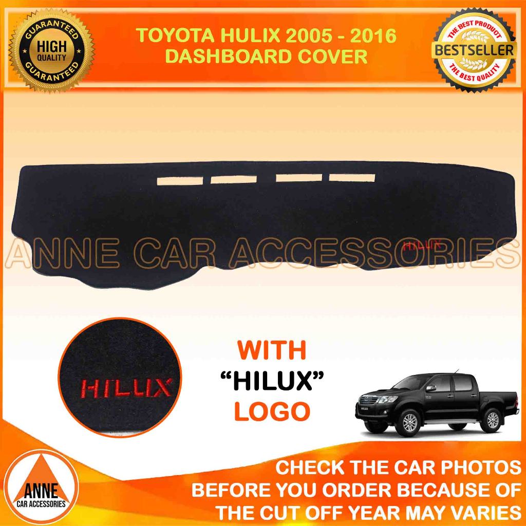 Dashboard Cover for Toyota Hilux Revo / Conquest 2016 2020 Dash Mat