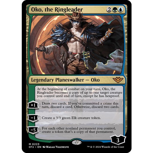 Oko, the Ringleader Mythic Outlaws of Thunder Junction Magic the ...