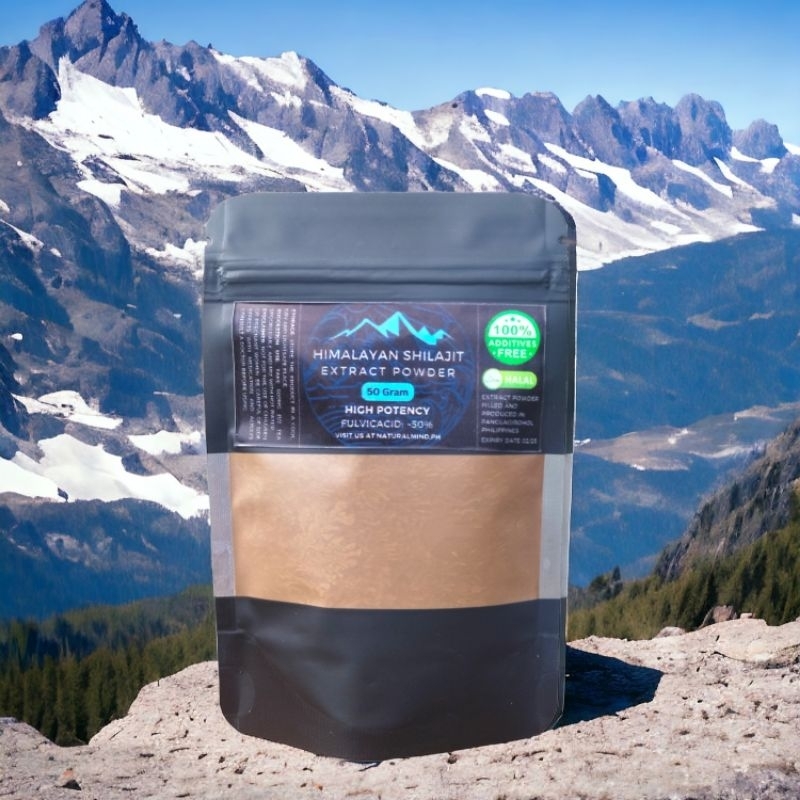 Himalayan Shilajit Extract Powder | 30, 50 & 100G | 52% Fulvic Acid ...