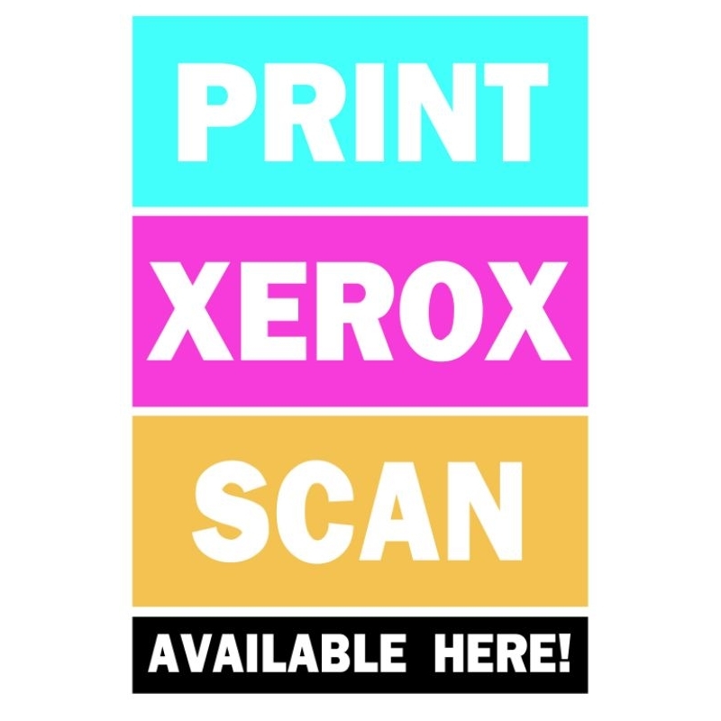 TARPAULIN PRINT XEROX SCAN READY PRINT LAMINATED DIGITAL PRINT | Shopee ...