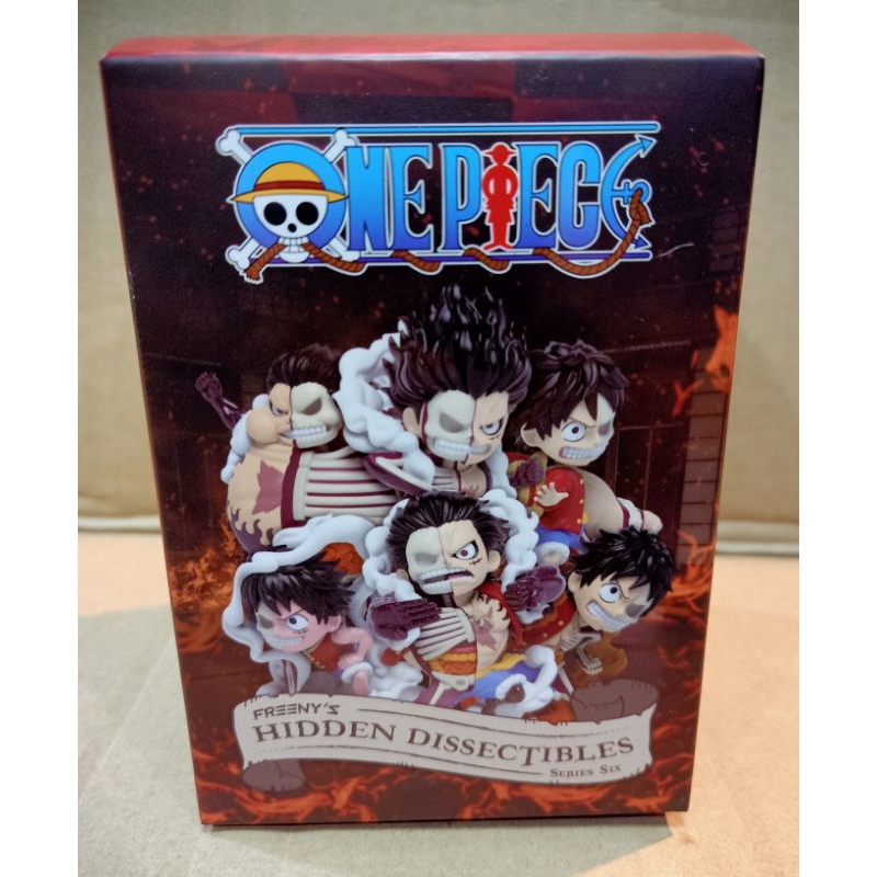 MIGHTY JAXX FREENY'S HIDDEN DISSECTIBLES ONE PIECE LUFFY GEARS EDITION ...