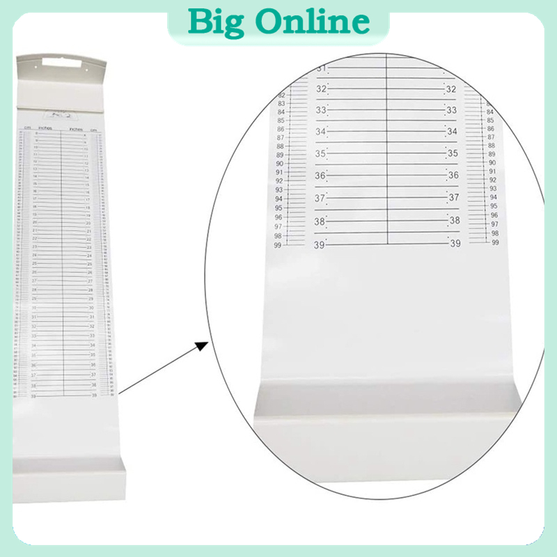 1M Baby Height Measuring Mat Portable Height Infantometer Foldable Baby ...