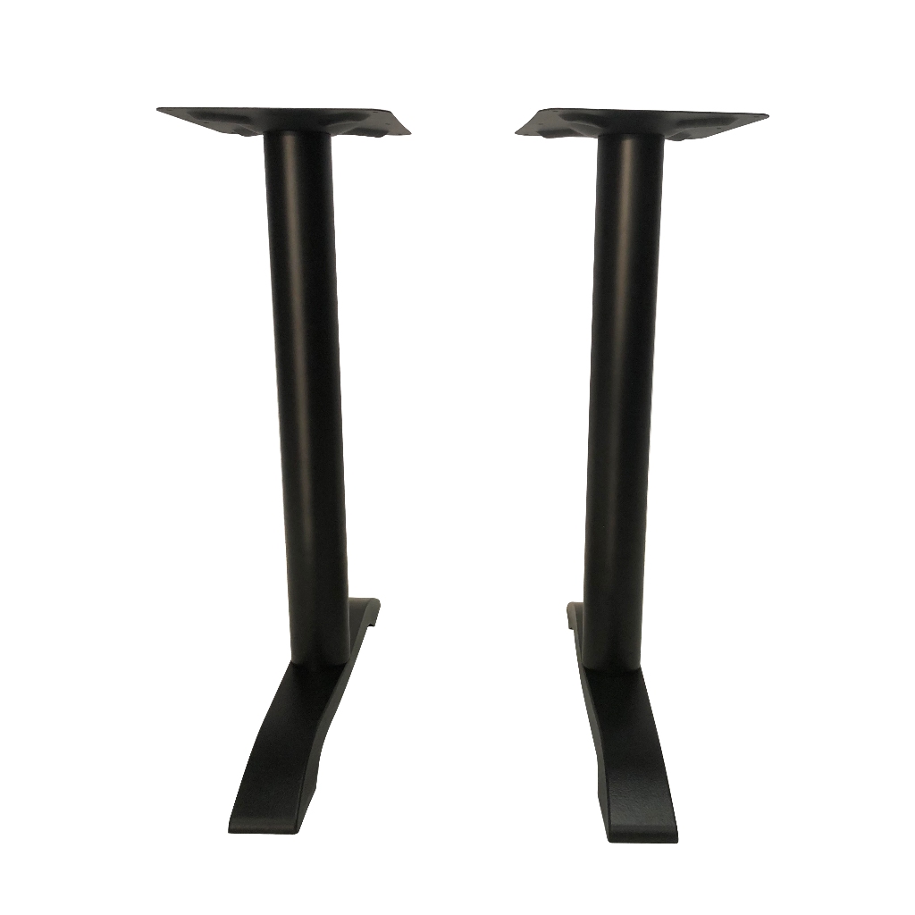 Sumo TS-55REC2 2 legged Cast Iron Rectangular Table Stand 43x43cm ...